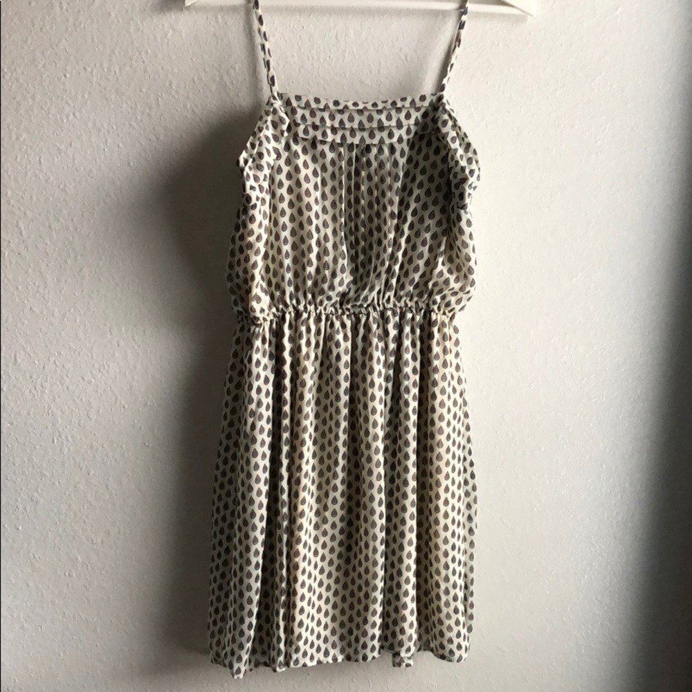 Feather print Summer dress